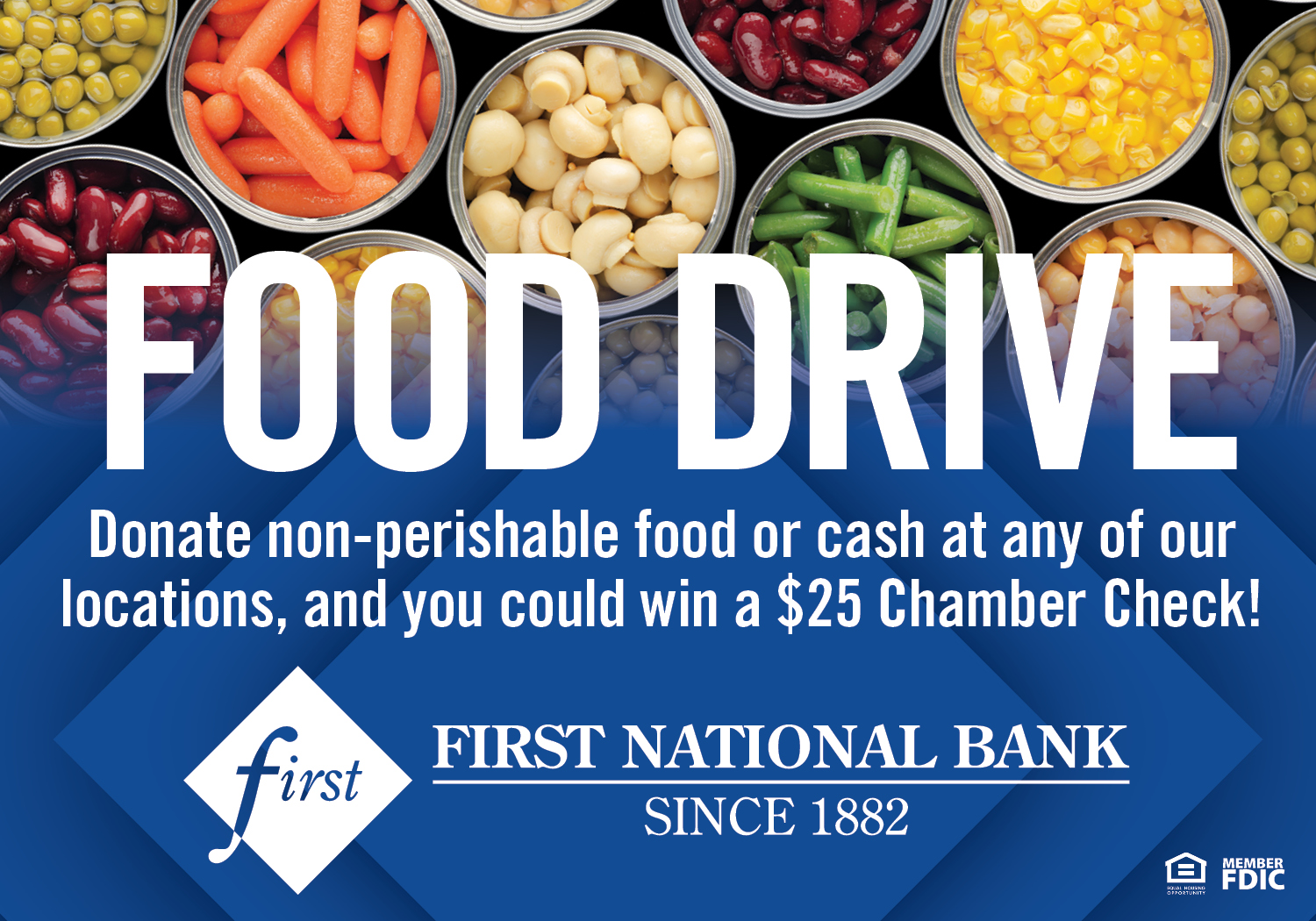 January Food Drive at FNBA