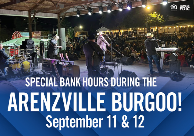 Arenzville Branch Special Bank Hours During Burgoo